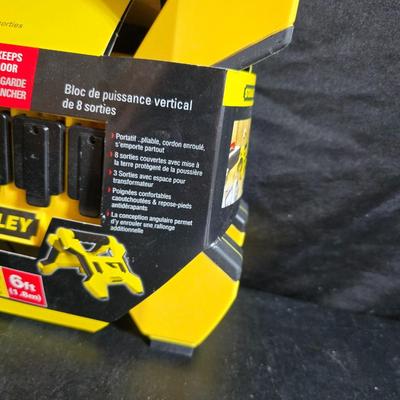 New stanley upright power center - multi plug extension cord - and more