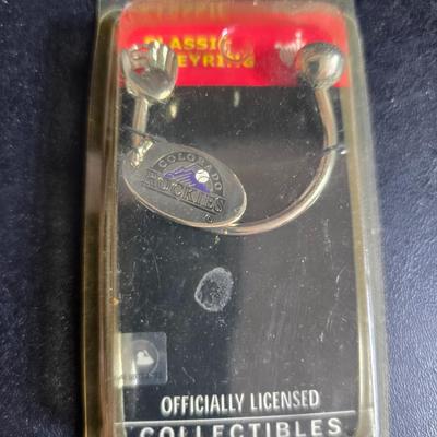 Baseball fans! Rickey Henderson poster - Colorado Rockies memorabilia = Unopened pack of upper deck cards - coin - Gary Sheffield popup...