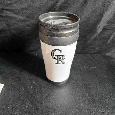 Baseball fans! Rickey Henderson poster - Colorado Rockies memorabilia = Unopened pack of upper deck cards - coin - Gary Sheffield popup...