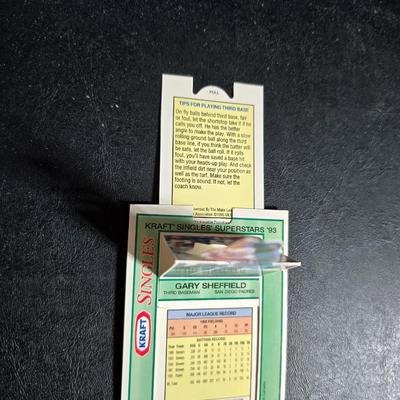 Baseball fans! Rickey Henderson poster - Colorado Rockies memorabilia = Unopened pack of upper deck cards - coin - Gary Sheffield popup...