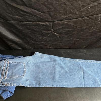 Two pairs of LL Bean women's jeans size 16