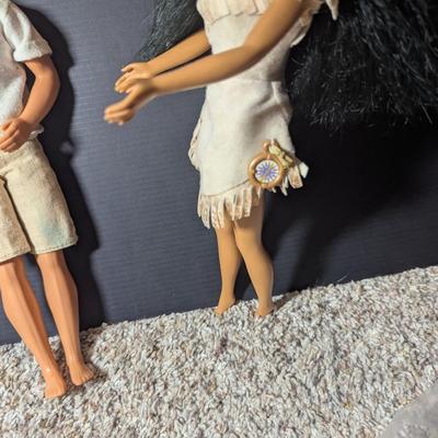Pocahontas & John Smith Dolls #16