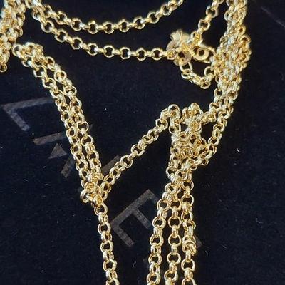 Zales Solid 14K Gold - 30" 2.3mm Rolo Chain Necklace