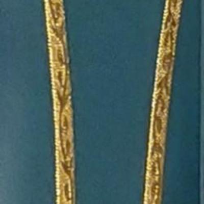 10kt gold layered necklace