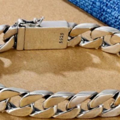 Stealing silver bracelet