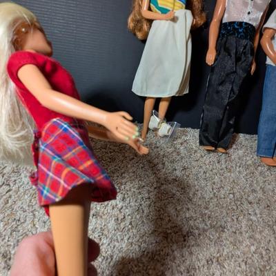 1999 Shave & Style Ken - 1991 Ken - 1985 Tracy - 1995 Barbie #18