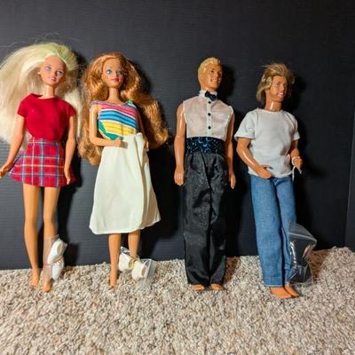 1999 Shave & Style Ken - 1991 Ken - 1985 Tracy - 1995 Barbie #18