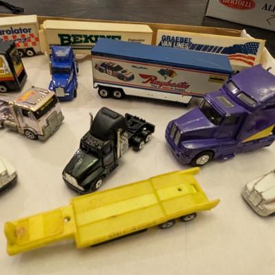 Vintage Semi-Trucks w/ Trailers #5