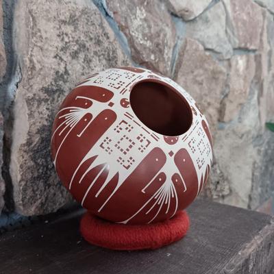 BEAUTIFUL MATA ORTIZ POTTERY BY ANGEL AMAYA