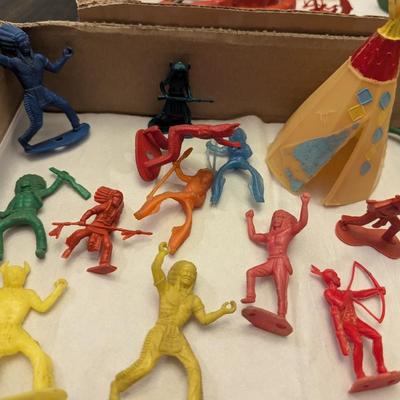 1960's/1970's Indian Plastic Figures