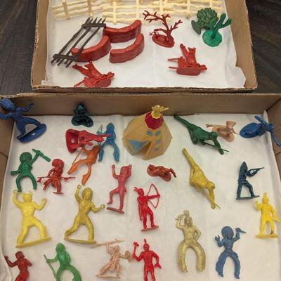 1960's/1970's Indian Plastic Figures