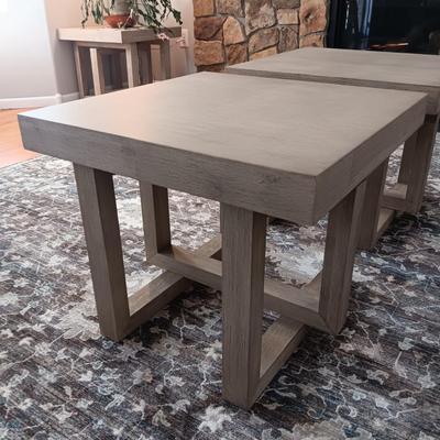 2 JALISCO SQUARE COCKTAIL TABLES