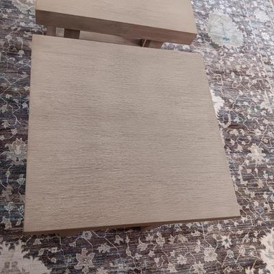 2 JALISCO SQUARE COCKTAIL TABLES