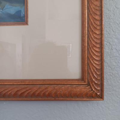 SIGNED WATERCOLOR BY VALERIE MALARD