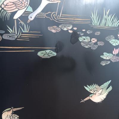 STUNNING 4 PANEL REVERSIBLE ROOM SCREEN