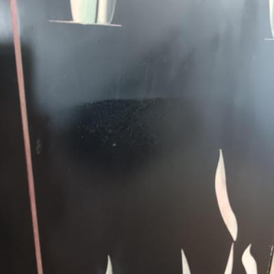 STUNNING 4 PANEL REVERSIBLE ROOM SCREEN