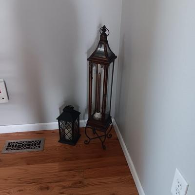 2 CANDLE LANTERNS