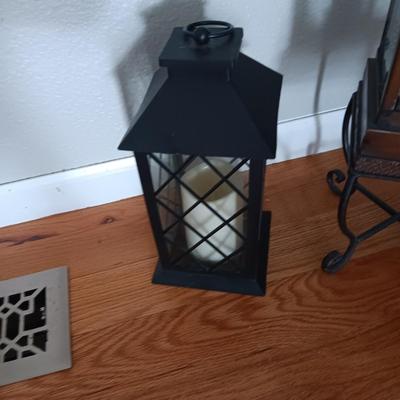2 CANDLE LANTERNS