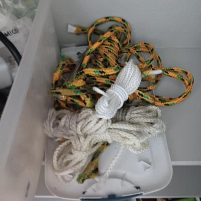 ROPE, TWINE AND HOUSEHOLD HARDWARE ITEMS