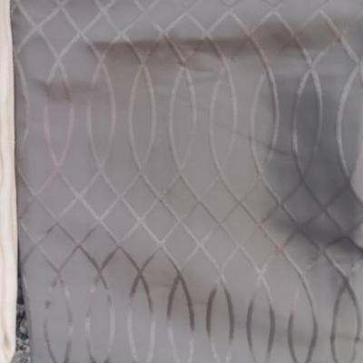 4 CURTAIN PANELS 89" LONG, 3 GROMMET PANELS 82" LONG