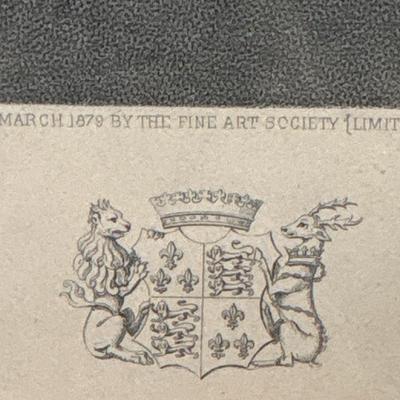 Sale Photo Thumbnail #579: 28x39 Twins in the Tower vintage print & 11x14 frame