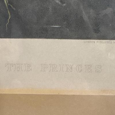 Sale Photo Thumbnail #578: 28x39 Twins in the Tower vintage print & 11x14 frame