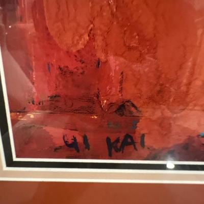 Sale Photo Thumbnail #593: See pics. 21x17 (Rowland), Yi Kai 28x24