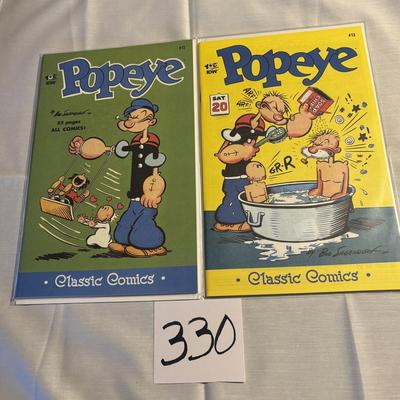Popeye Classic Comic Lot
