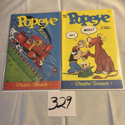 Popeye Classic Comic Lot