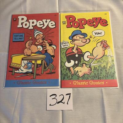 Popeye Classic Comic Lot