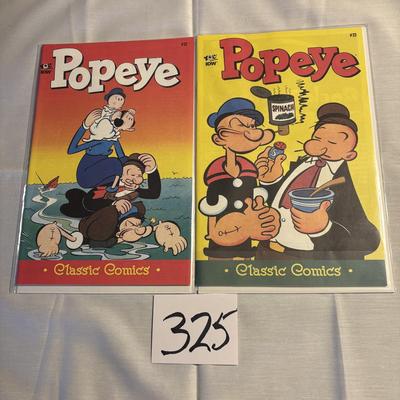 Popeye Classic Comic Lot