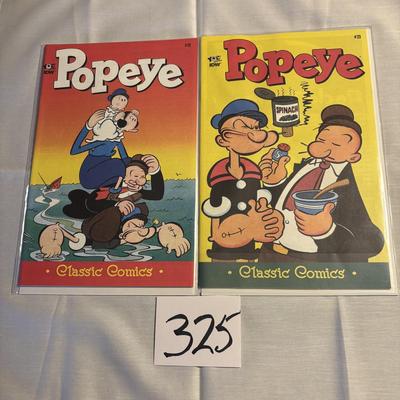Popeye Classic Comic Lot