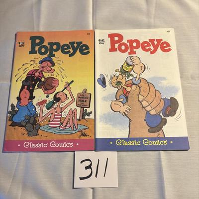 Popeye Classic Comic Lot