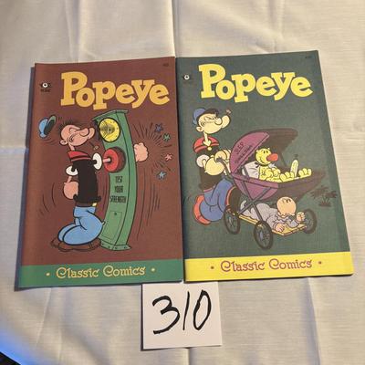 Popeye Classic Comic Lot