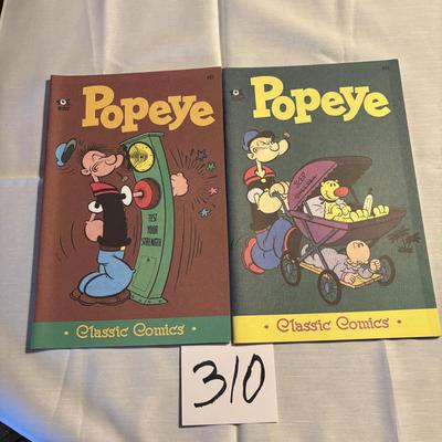 Popeye Classic Comic Lot