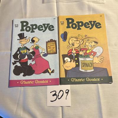 Popeye Classic Comic Lot