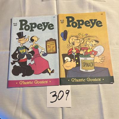 Popeye Classic Comic Lot