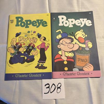 Popeye Classic Comic Lot