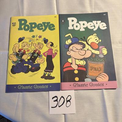 Popeye Classic Comic Lot