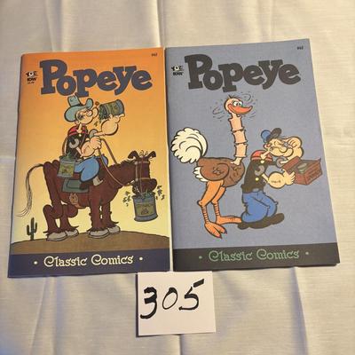 Popeye Classic Comic Lot