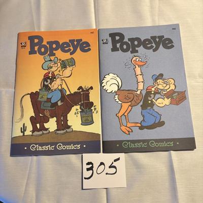 Popeye Classic Comic Lot