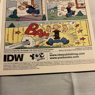 Popeye Classic Comic Lot