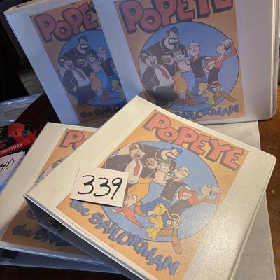 4 Popeye Notebooks