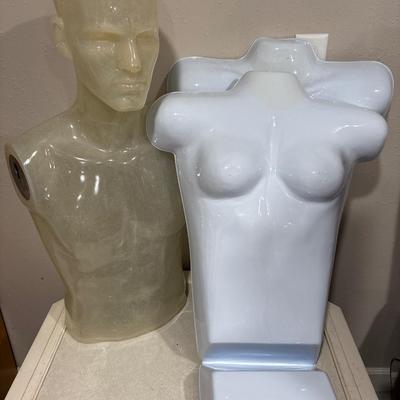 Sale Photo Thumbnail #660: Clothing forms are plastic