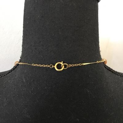 Beautiful, mid century, multicolored bead, necklace,