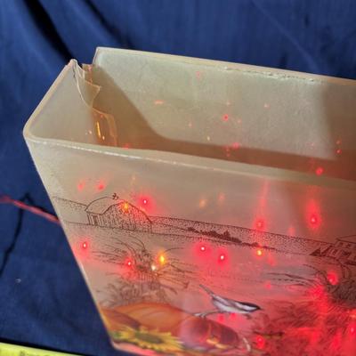 Vintage Lamp Cracked see picture