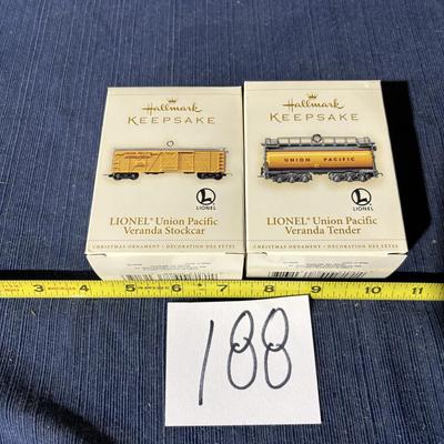 Hallmark Keepsake Lionel Ornament Lot