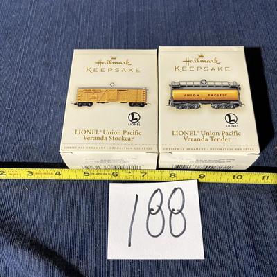 Hallmark Keepsake Lionel Ornament Lot