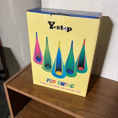 Sale Photo Thumbnail #343: Comfortable and durable sensory swing: The 100% cotton canvas material is comfortable, breathable, not easy to break, and has no peculiar smell. Size about 63*27.5 in, can bear up to 176 pounds, providing a comfortable and safe reading space for children.