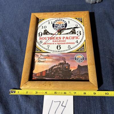 Southern Pacific Railroad Clock